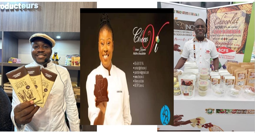 26/04/23 3ème édition du Concours des chocolats élaborés à l’origine : la Côte d’Ivoire remporte cinq prix à Paris
