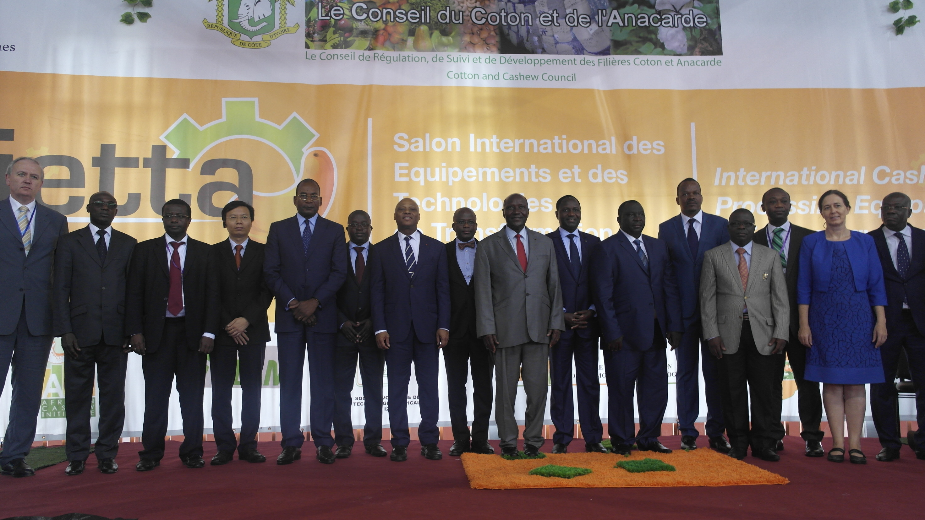 26/11/14CERENOMIE D'OUVERTURE DU SIETTA 2014 A ABIDJAN