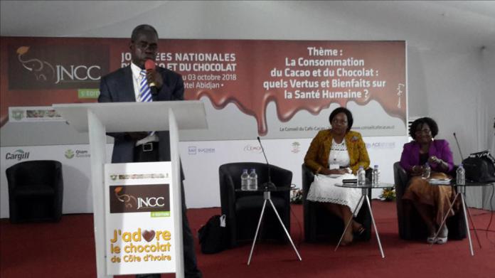 01/10/18  JNCC 2018 : Dr Iri Bi Zahouli du CNRA exhorte les Ivoiriens  consommer les produits chocolats