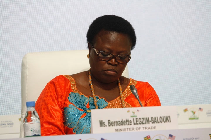 10/08/17 AGOA FORUM 2017 au Togo/Les travaux de Lom ont t un succs (Ministre Legzim-Balouki)