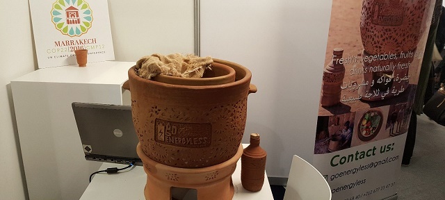 14/11/16 COP22 : prix spcial decern  Freshup, le frigo colo du dsert