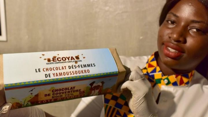 04/11/17 Le Conseil du Café-Cacao valorise la transformation locale du cacao ivoirien au Salon du chocolat de Paris 2017