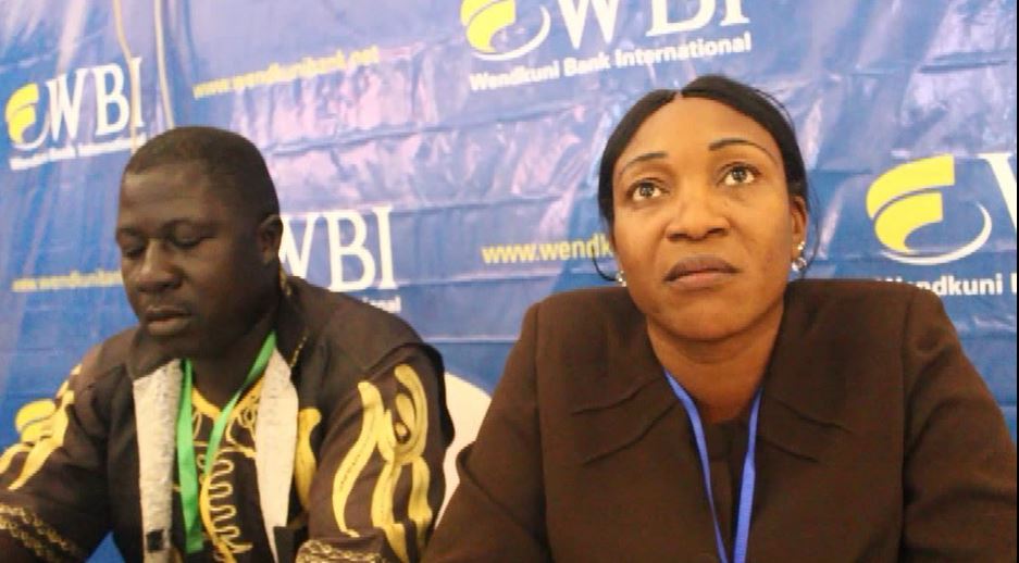 05/12/18  Premire dition du SABEL  Ouaga: La Wendkuni Bank International ambitionne devenir un partenaire incontournable du secteur agricole en Afrique de l'Ouest, explique Mme Patricia KABRE Chef Clientle Institution.
